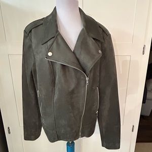 BB Dakota Steve Madden Grey Moto Jacket XXL